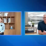 Tim Cook promotes augmented reality technology from Apple